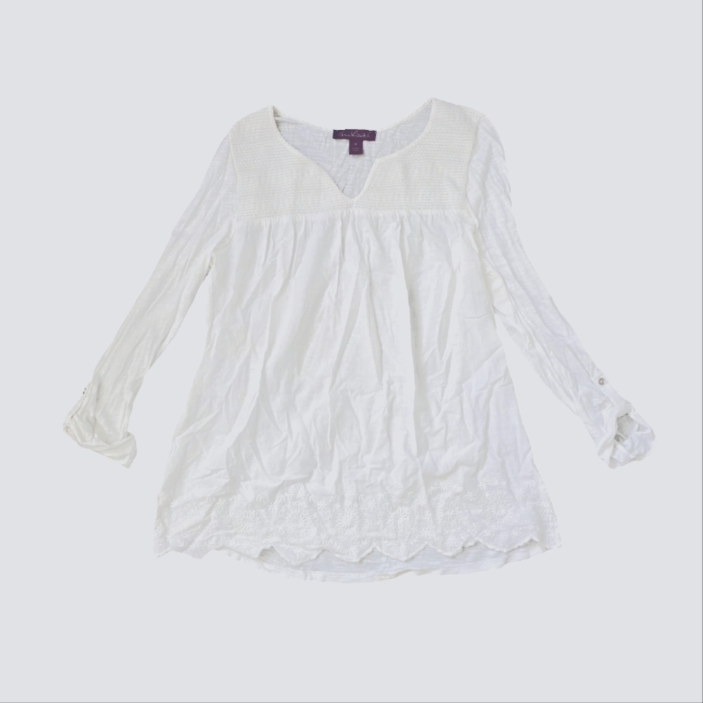 Gloria Vanderbilt Women's Long Sleeve Top